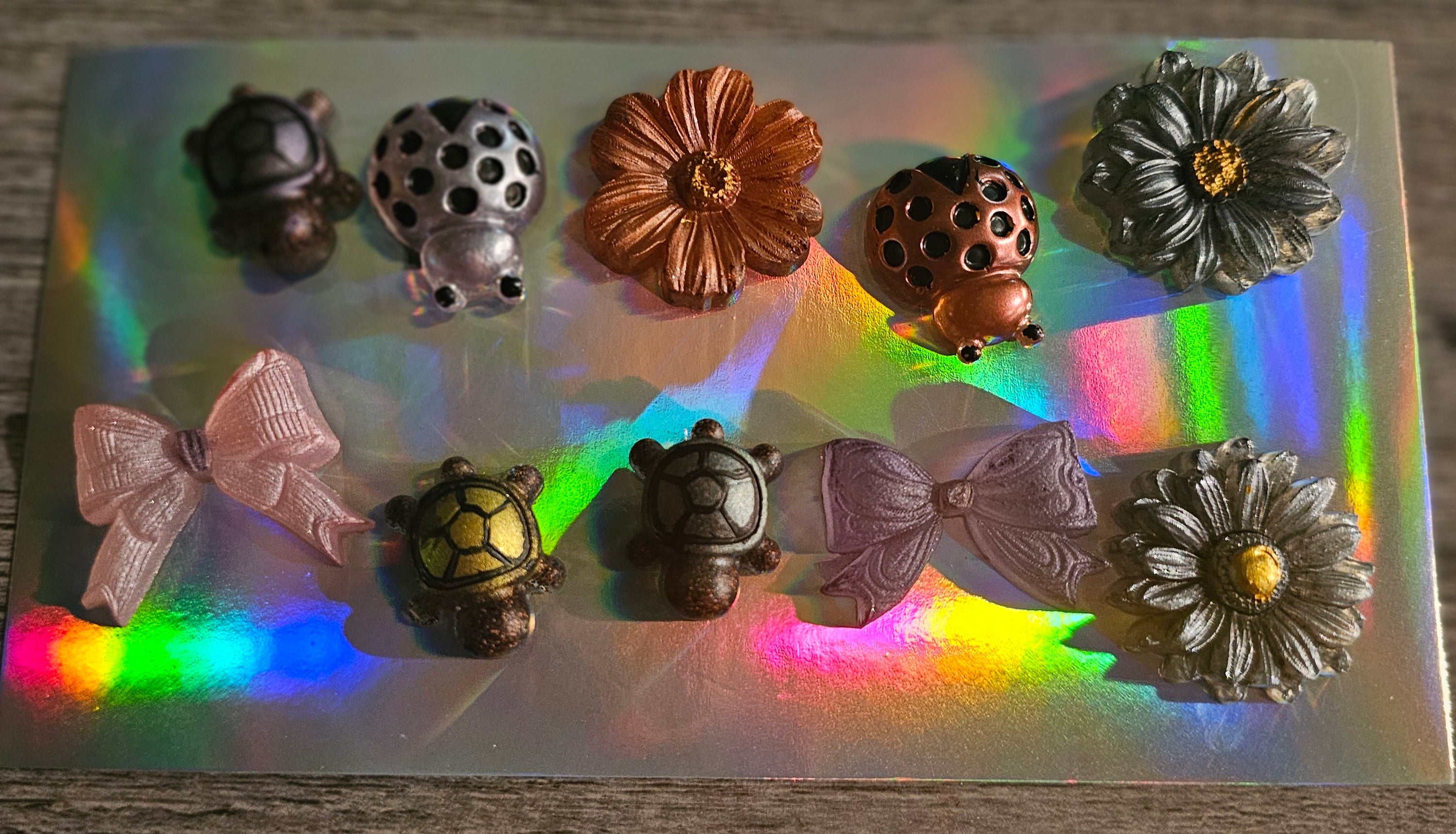 Bow 3D Resin Magnet – Handmade Collectible