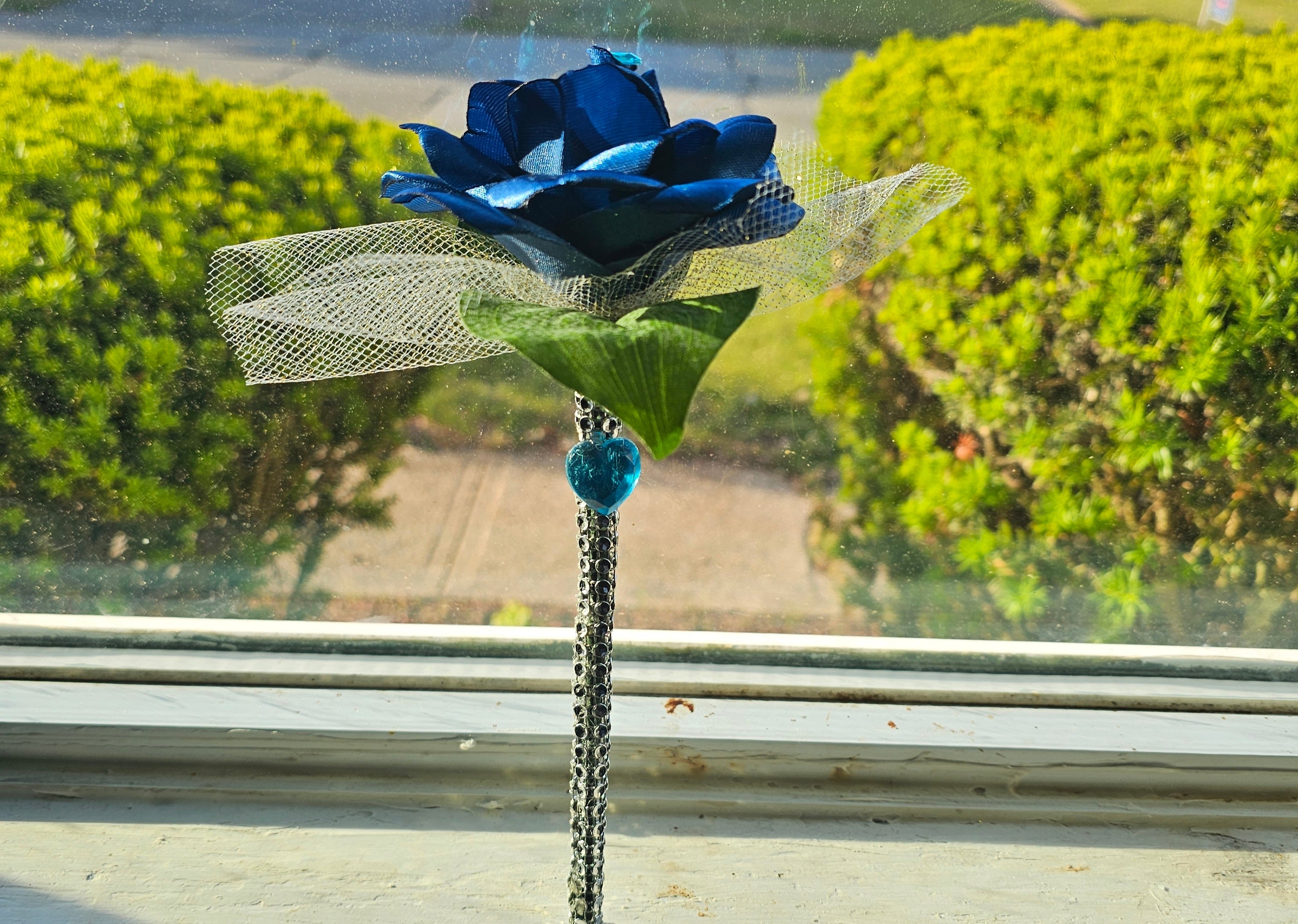 Blue Rose - Handmade