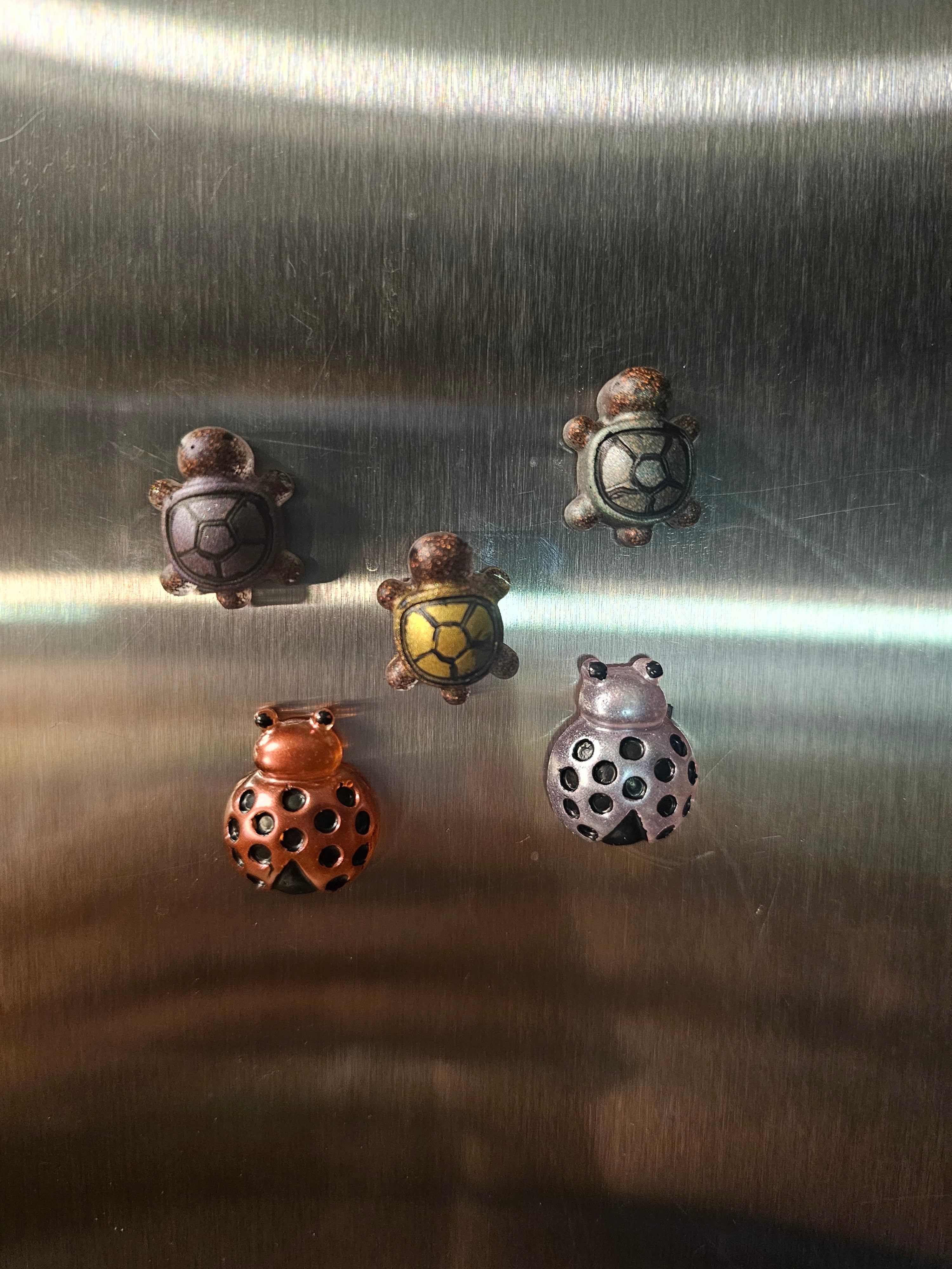 Pack of 3 Handmade 3D Resin Magnets – Mix & Match