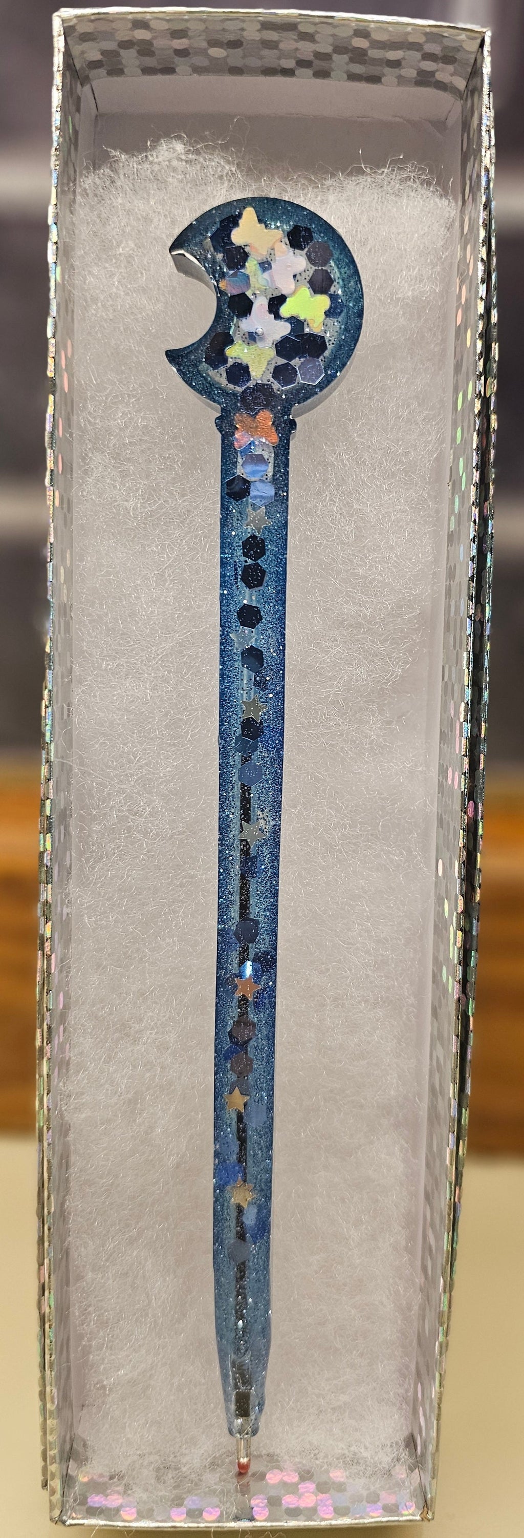 Resin Pen Bundle – Gold Star & Blue Moon (Set of 2)