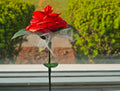 Red Rose - Handmade .